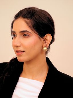 Viana Jewels - Ziya Dual Tone Brass Earrings