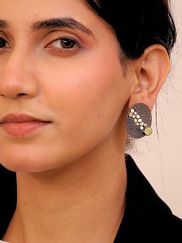 Viana Jewels - Zoya Brass Earrings