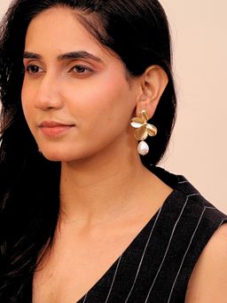 Viana Jewels - Mehr Brass Earrings