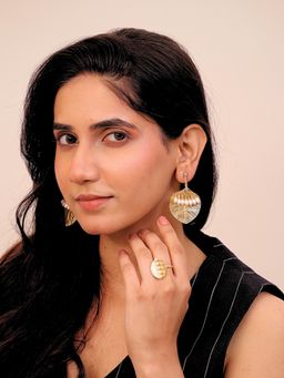 Viana Jewels - Siaa Brass Earrings