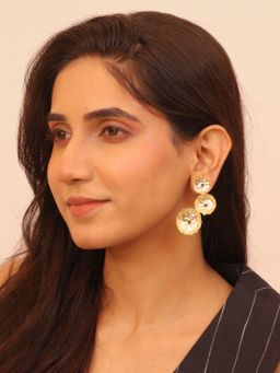 Viana Jewels - Gulkari Brass Earrings
