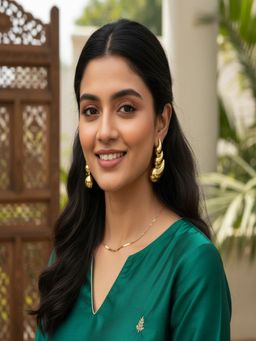 JEWELZ - Gold Tone Spiral Drop Earrings