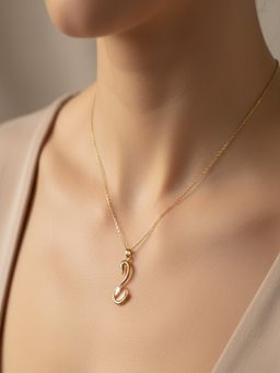 JEWELZ - Minimalist Angel Wing Charm Necklace