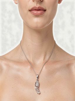 JEWELZ - Minimalist Angel Wing Pendant Necklace