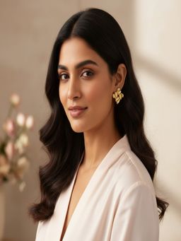 JEWELZ - Gold Tone Butterfly Stud Earrings