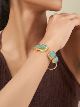 Teejh - Vyana Turquoise Natural Stone Bracelet