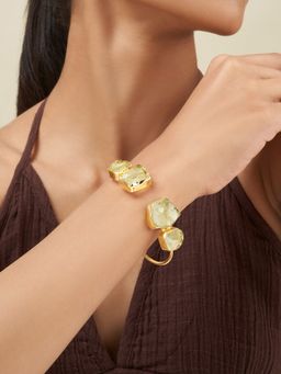 Teejh - Vyana Yellow Natural Stone Bracelet