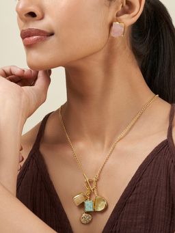 Teejh - Zarika Natural Stone Jewellery Set