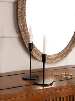 Twig & Twine - Auric Pack of 2 Taper Candle Holder