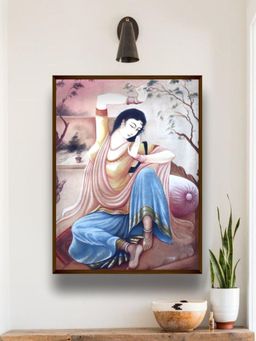 The Art House - Abstract Painting Multicolor (40X30 Inches)