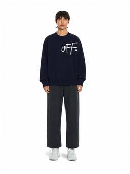 OFF-WHITE - Women's Knit Crew - NIGHT SKY
