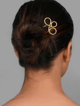 Silvermerc Designs - Women Gold-Plated Hair Stick