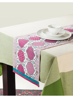 Fabindia - Multi Cotton Hand Block Print Runner