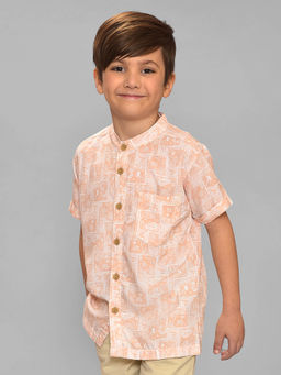 Mi Arcus - Cotton Short Sleeve Shirt for Boys