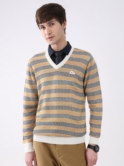 Monte Carlo - Yellow Full Sleeve Pullover Sweater