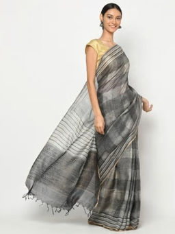 Fabindia - Silk Hand Block Print Sari