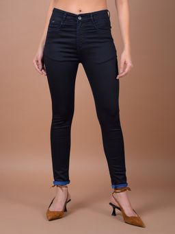 CRIMSOUNE CLUB - Women's Blue Skinny Jeans