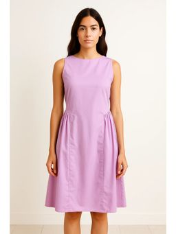 Branche - Sleeveless Cotton Fit-And-Flare Dress