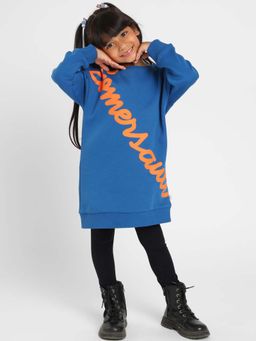 Somersault - Blue Sweatshirt Dress