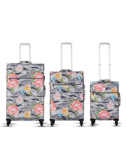 it luggage - Emulate 12 2463 A 04 Camo Water Colour 20 24 28 cm Trolley Bag (Pack of 3)
