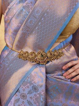 Indinoor - Multi-Colour Ampara Temple Waist Belt