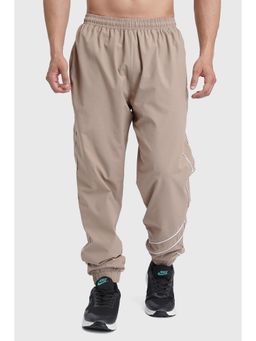 FUAARK - Beige Sprint Regular Fit Sports and Gym Mens Joggers