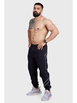 FUAARK - Black Sprint Regular Fit Sports and Gym Mens Joggers