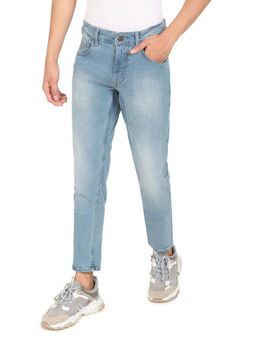 U.S. Polo Assn. Denim Co. - Men Blue Mid Rise Brandon Slim Tapered Fit Jeans