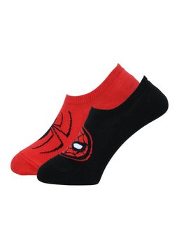 Balenzia - X Marvel Men Assorted Shoe Liner Cotton Socks - Multi-Color (Pack of 2)