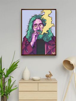 The Art House - Abstract Painting Multicolor (40X30 Inches)