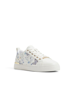 Aldo - Women White Round Toe Sneakers