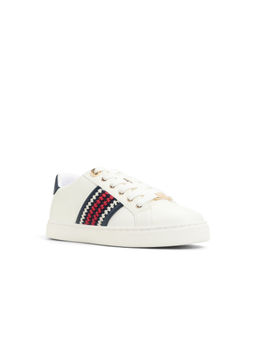 Aldo - Women White Round Toe Sneakers