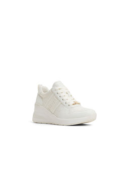 Aldo - Women White Round Toe Sneakers