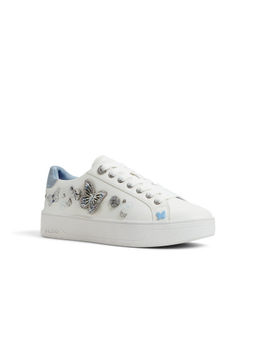 Aldo - Women White Round Toe Sneakers