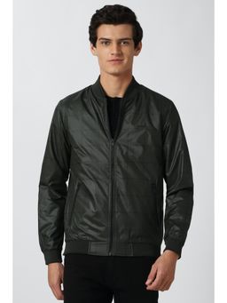 Peter England - Men Black Checks Full Sleeves Jacket