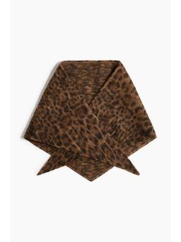 H&M - Women Brown Triangle Scarf