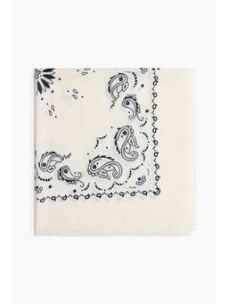 H&M - Women White Printed scarf