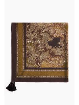 H&M - Women Brown Tasselled scarf