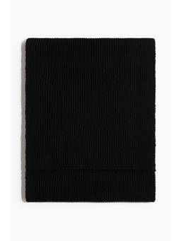 H&M - Men Black Wool-blend scarf