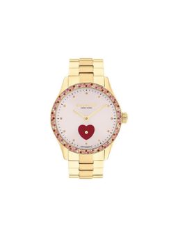 Coach - Women Brooks Pink Round Dial Analog Watch - 14504487 (M)