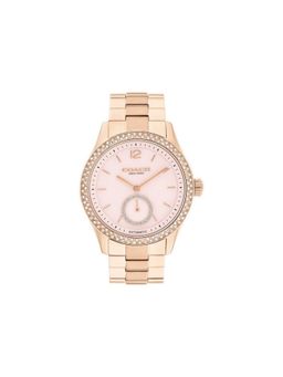 Coach - Women Brooks Pink Round Dial Analog Watch - 14504488 (M)