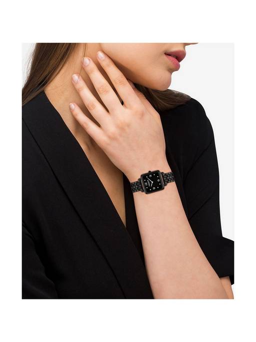 ?New COACH Cass Women\'s Watch 28mm 14504533 All Black Genuine Stainless-Steel 51W31eciJ+L._AC_UF350,  main image 2