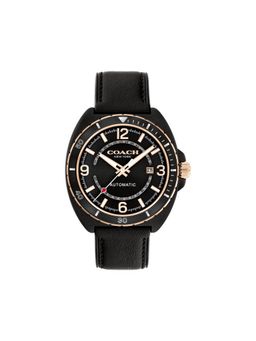 Coach - Men Charter Black Round Dial Analog Watch - 14602734 (M)