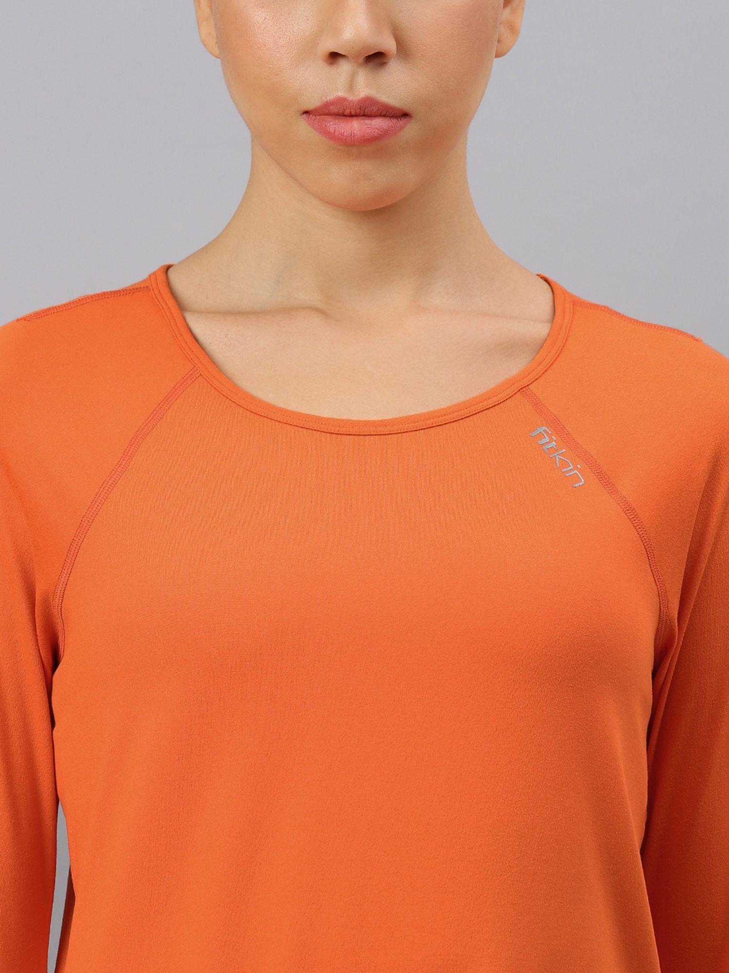 laser orange shirt women's