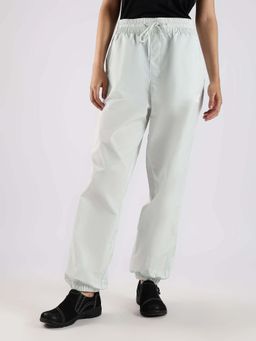 Calvin Klein - Grey Relaxed Fit Solid Mid Rise Joggers