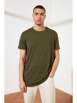 Trendyol - Man Khaki T-Shirt