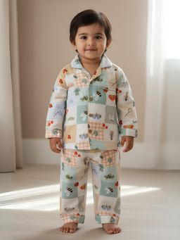 Cocoon Care - Multi-Color Bamboo Shirt with Pyjama