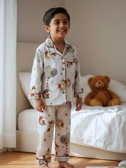 Cocoon Care - White Muslin Shirt with Pyjama