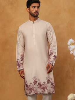 Jompers - Men’s Cotton Blend Printed Kurta