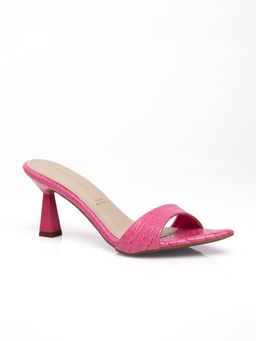 Signature Sole - Fuchsia Fling Sculpted Pointed Toe Heels